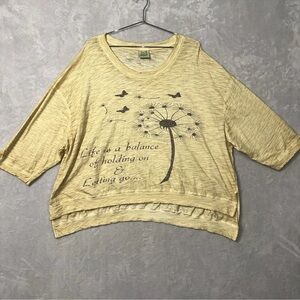 Jaded Gypsy Top Women’s Size S/M Oversized